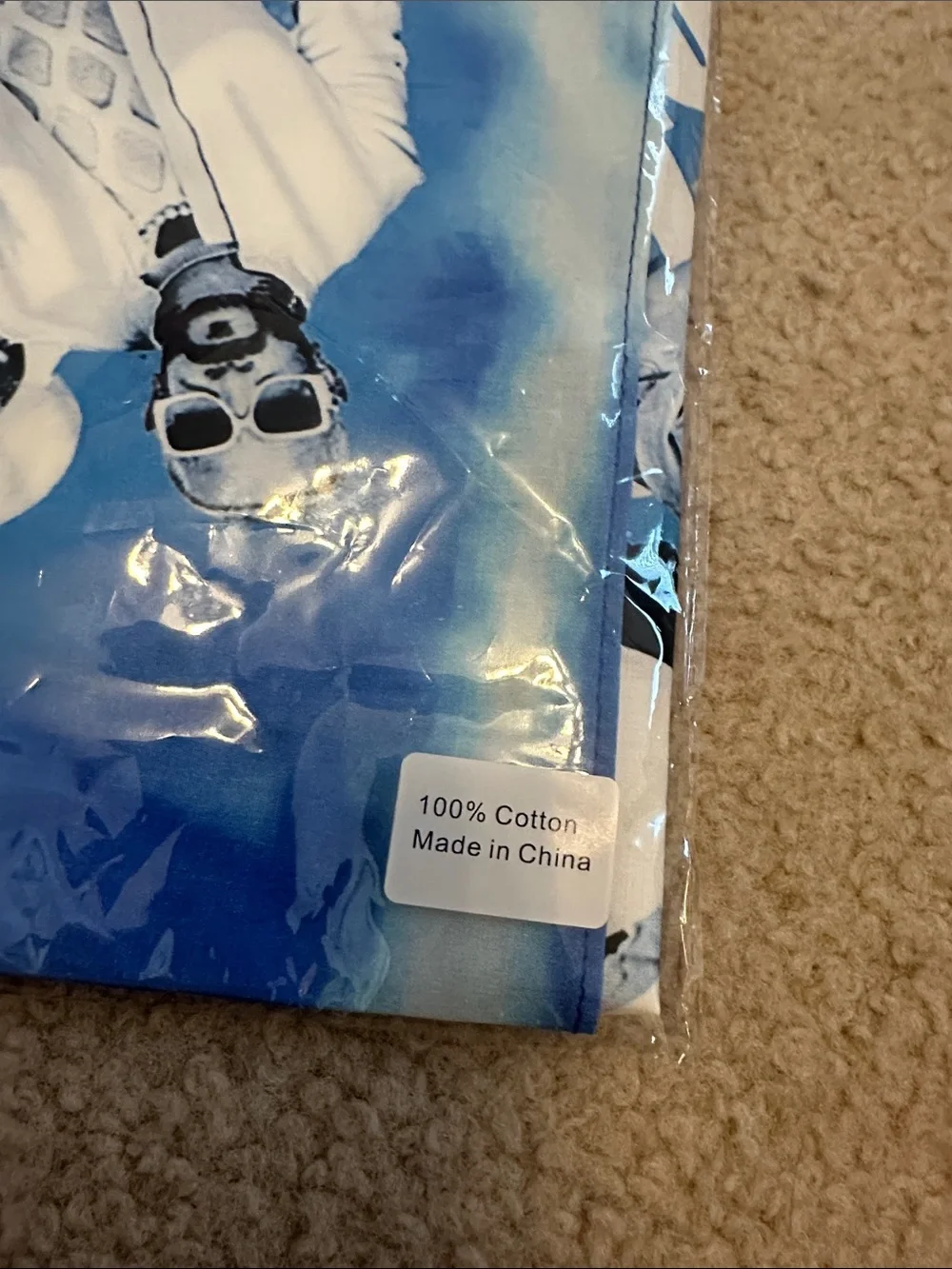 Backstreet Boys Blue Tie-Dye Bandana NEW Summer 2026 Merch
